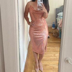 Sequin cocktail dress